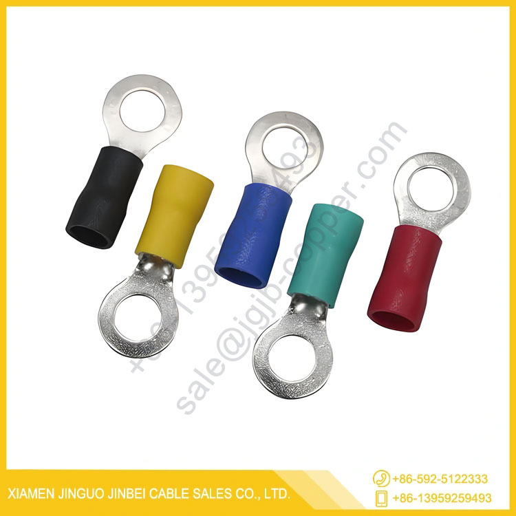 Terminal anneau isolé PVC